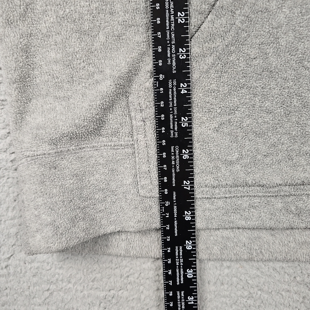 Disney Official Vintage Retro Mickey Mouse Grey Fleece Hoodie Womens 2XL - Picture 10 of 16